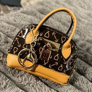 Stylish Brown and Tan Handbag